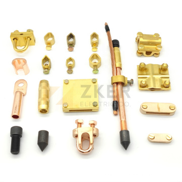 Hammer Lock  Earth rod clamp Cable wire clamp Ground Rod Connector Copper clamp with very competitive price